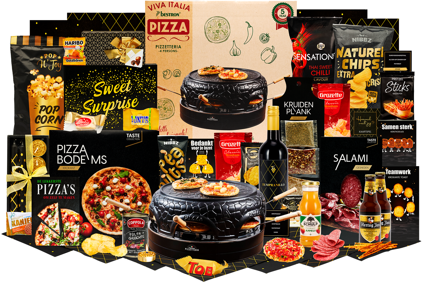 Kerstpakket - Samen pizza maken