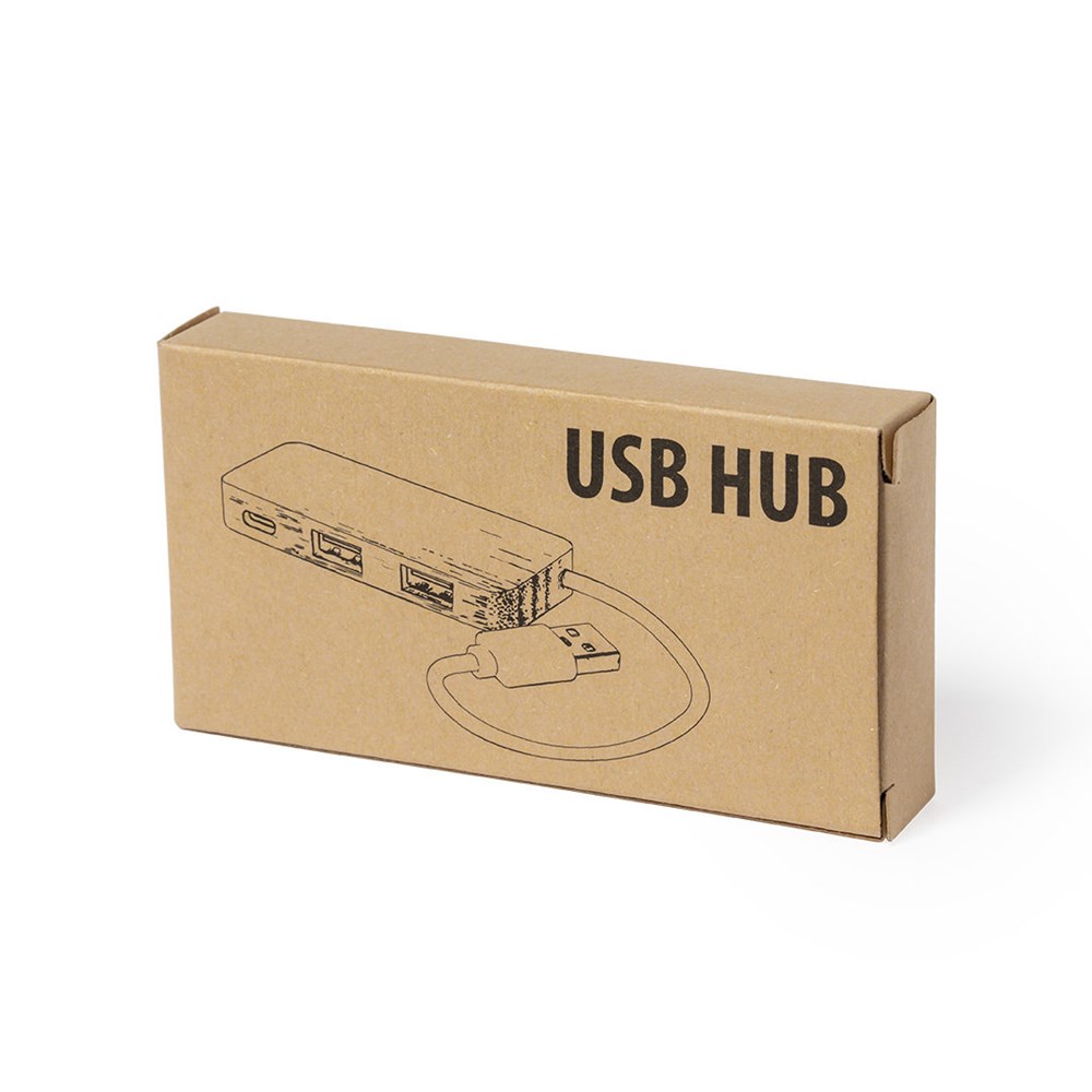 Bamboe USB Hub 