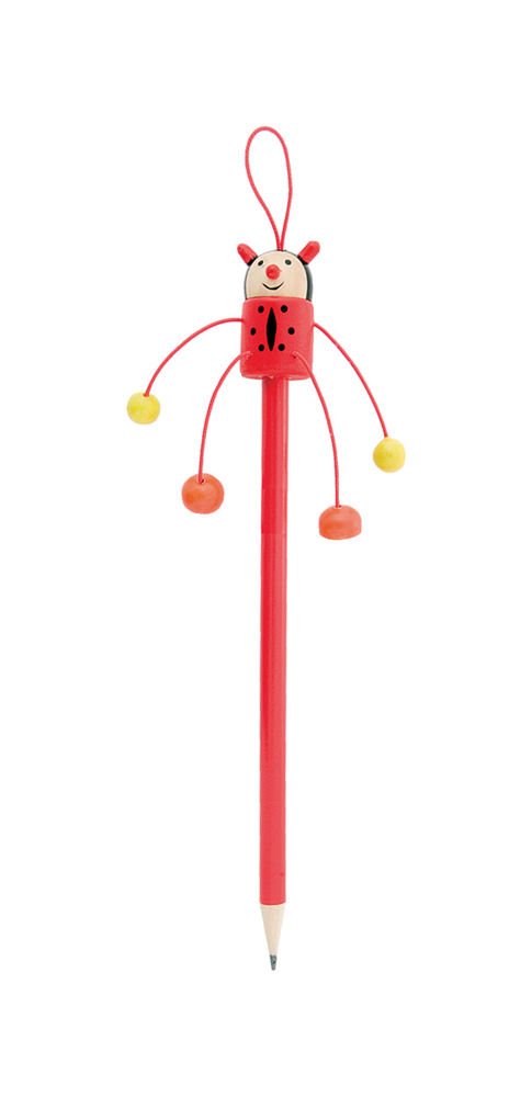 Kinder potlood met figuurtje