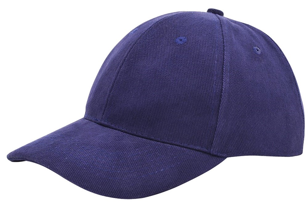 Heavy Brushed cap met borduring