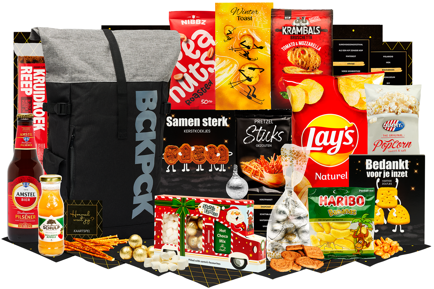 Kerstpakket - De paden op...