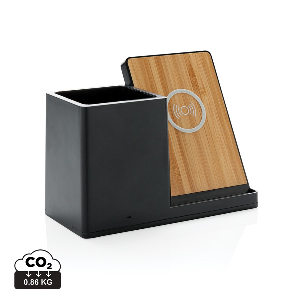 Draadloze lader met pennenhouder - 10W