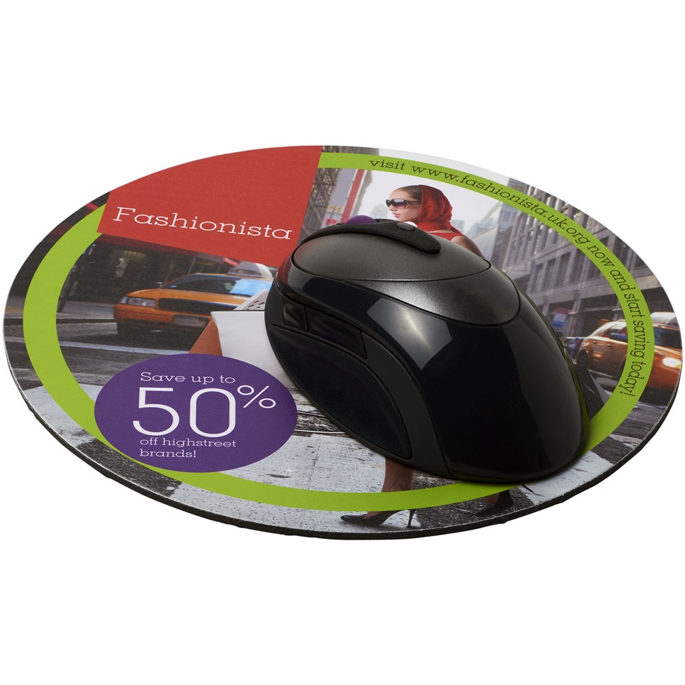 Ronde muismat - 30 cm | Full colour opdruk