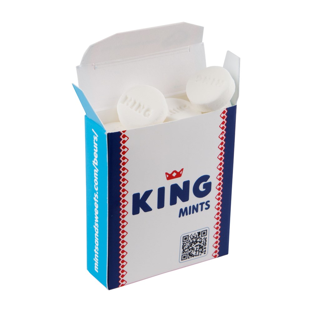 Doosje met KING mints - ca. 20 gram
