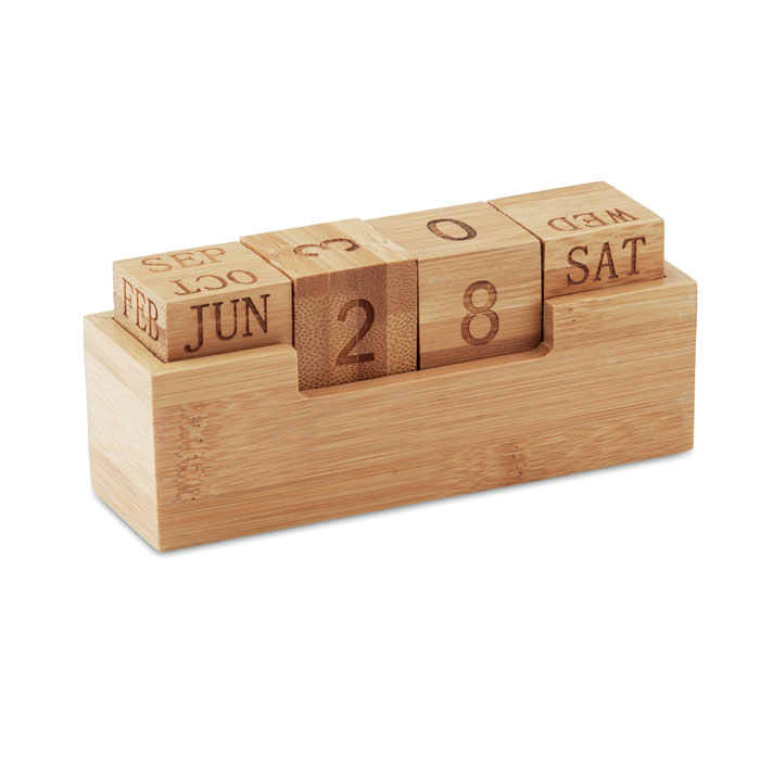KARENDA - Bureaukalender bamboo