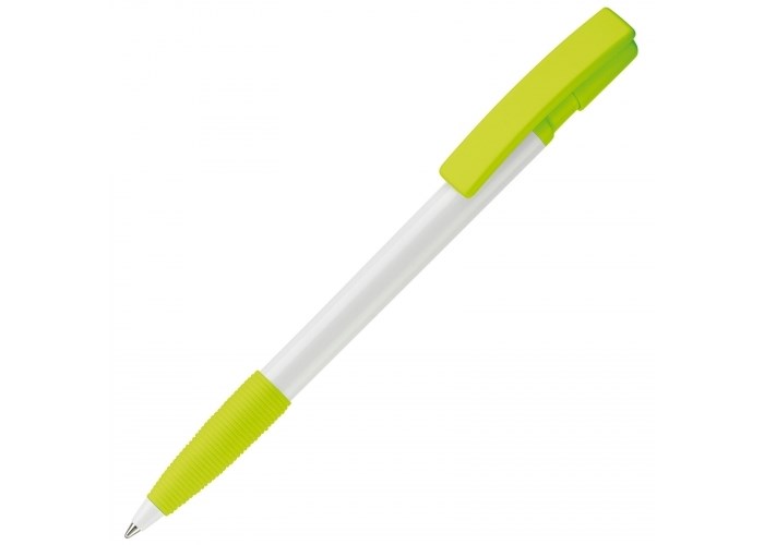 Balpen Hardcolour met gekleurde clip en grip