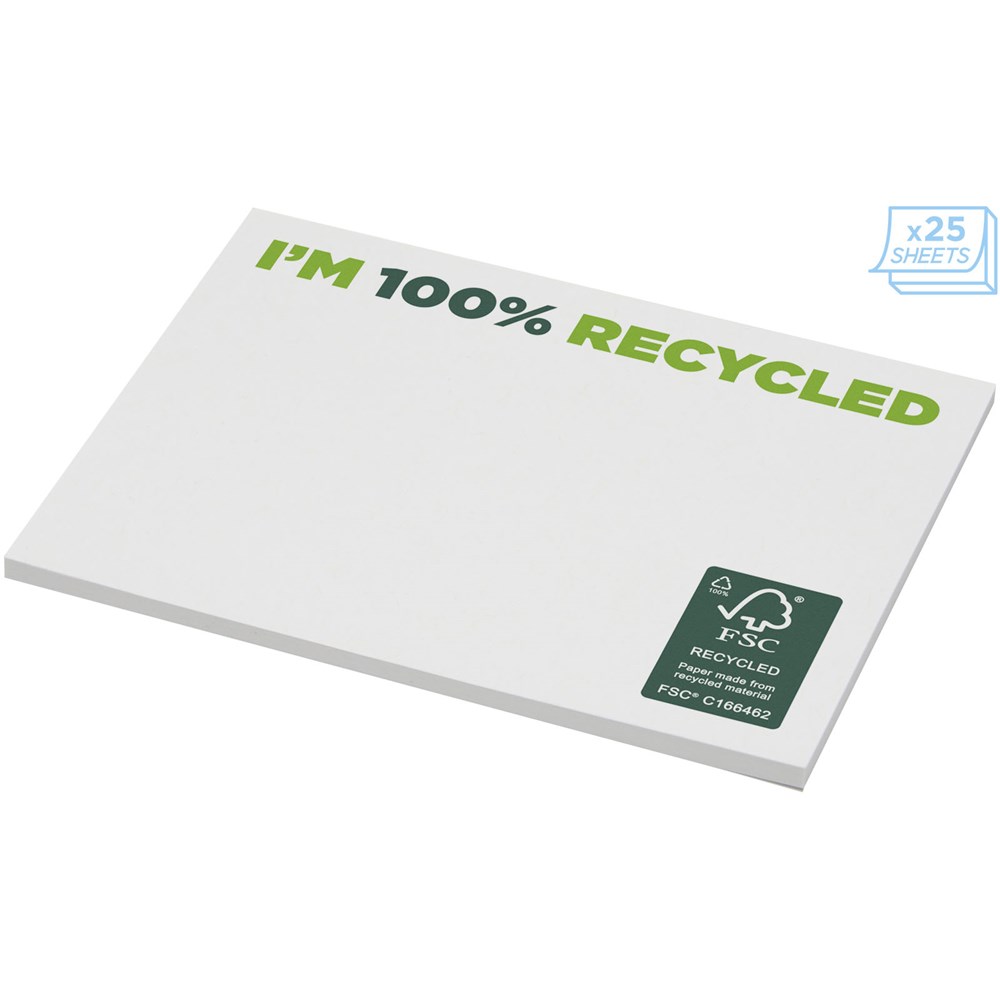 Sticky-Mate® gerecyclede sticky notes 100 x 75 mm