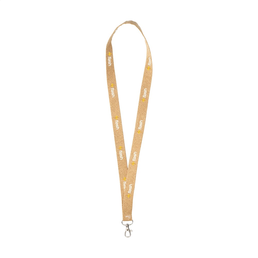 Lanyard van kurk - 20 mm