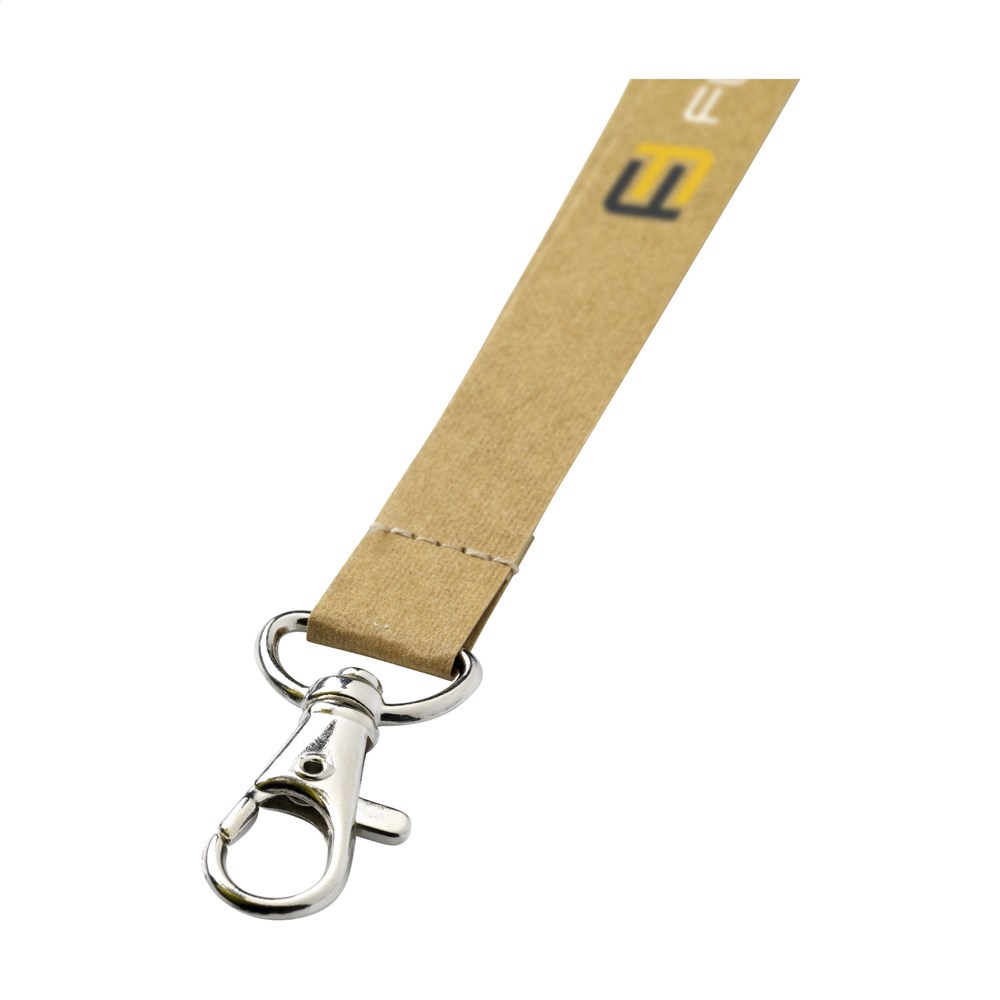 Lanyard van waterafstotend papier - 1,5 cm