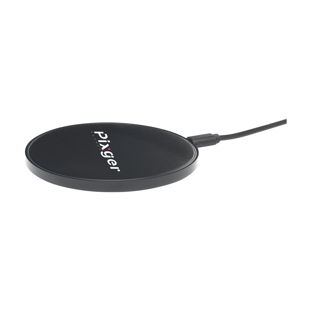 Draadloze oplader - Gerecycled ABS Plastic