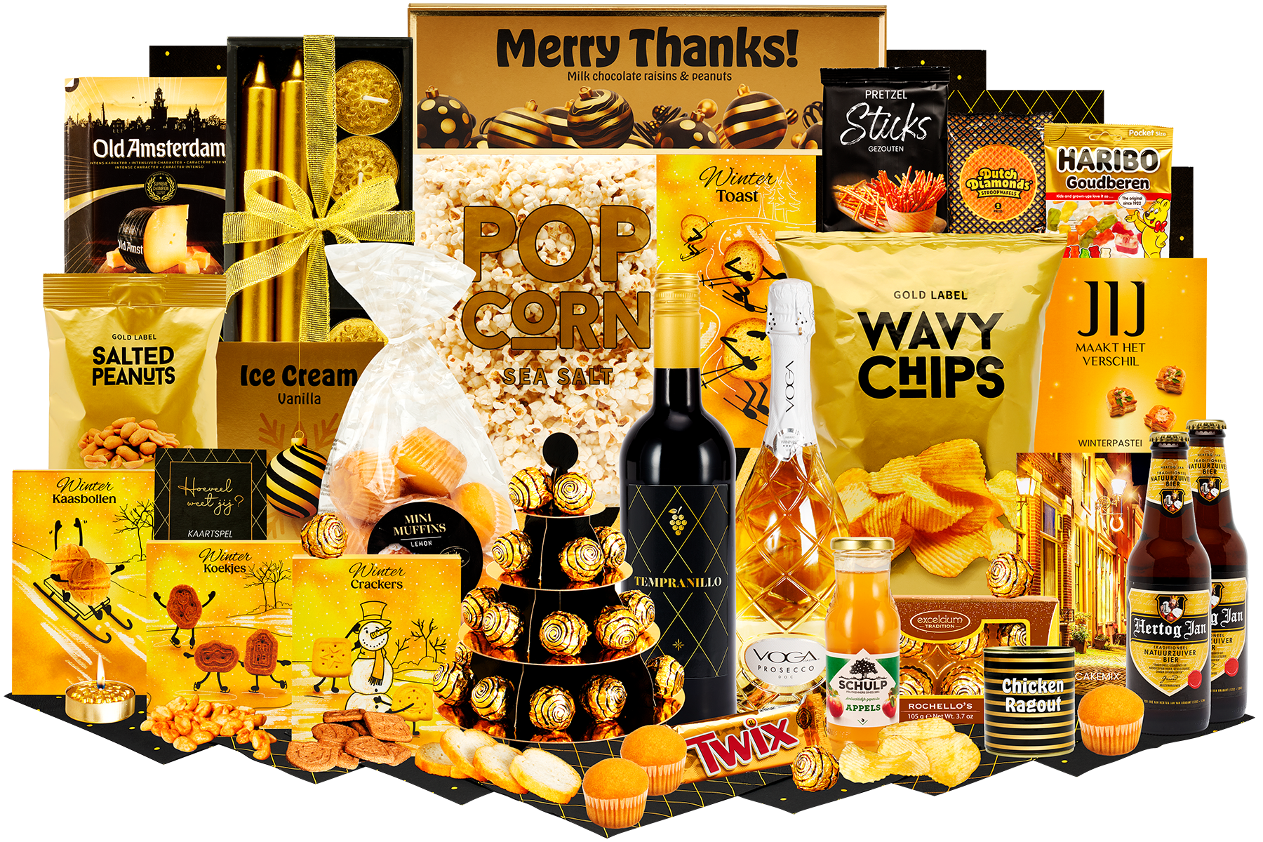 Kerstpakket - Gouden kanjer XXL