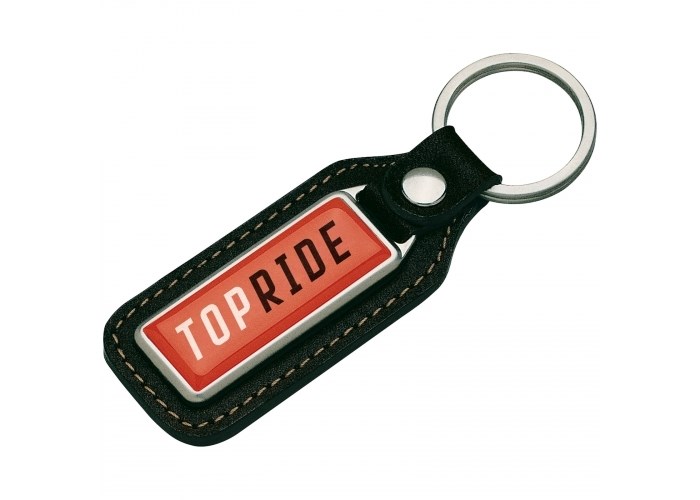 Sleutelhanger van echt leder