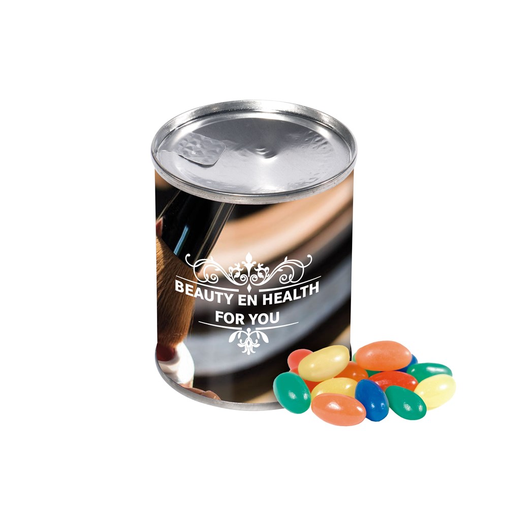 Blikje jelly beans - 65 gram