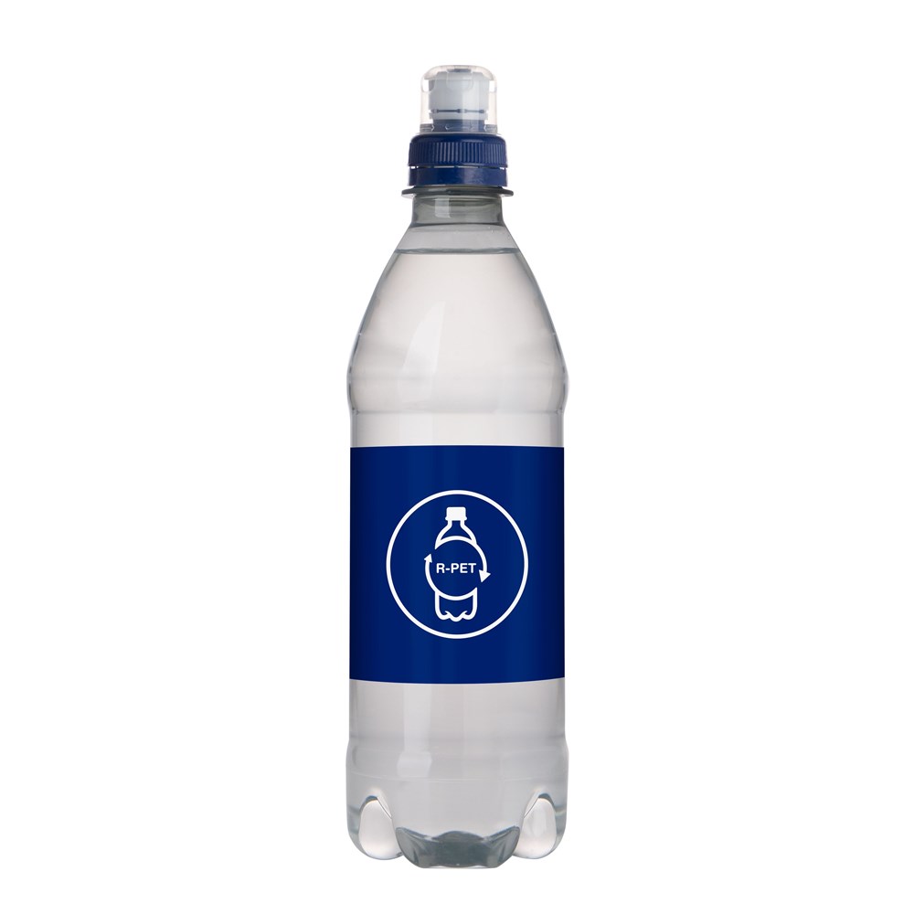 RPET waterflesje met sportdop - 500 ml