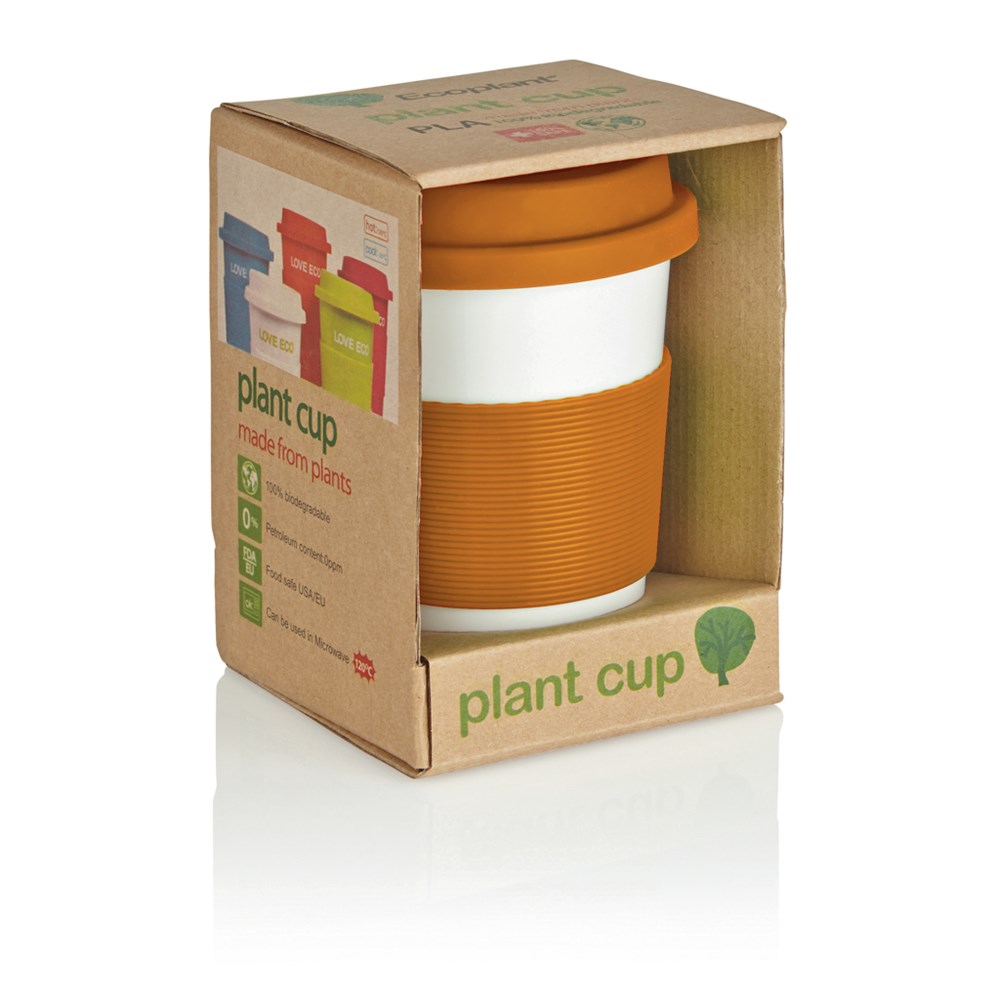 Plantaardige (PLA) koffiemok - 350 ml