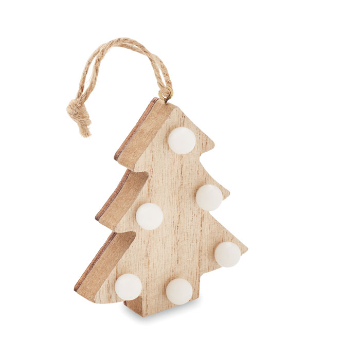 LULIE - Houten boom met lichtjes