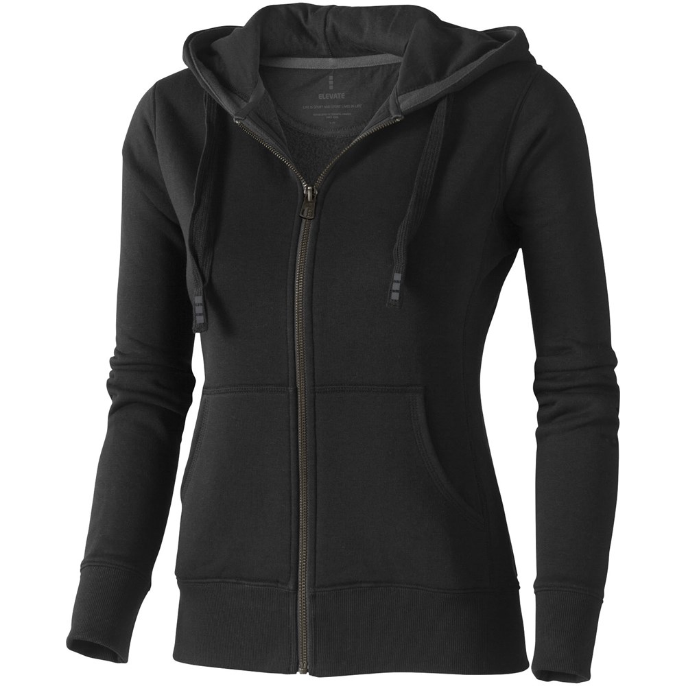 Dames hoodie met ritssluiting