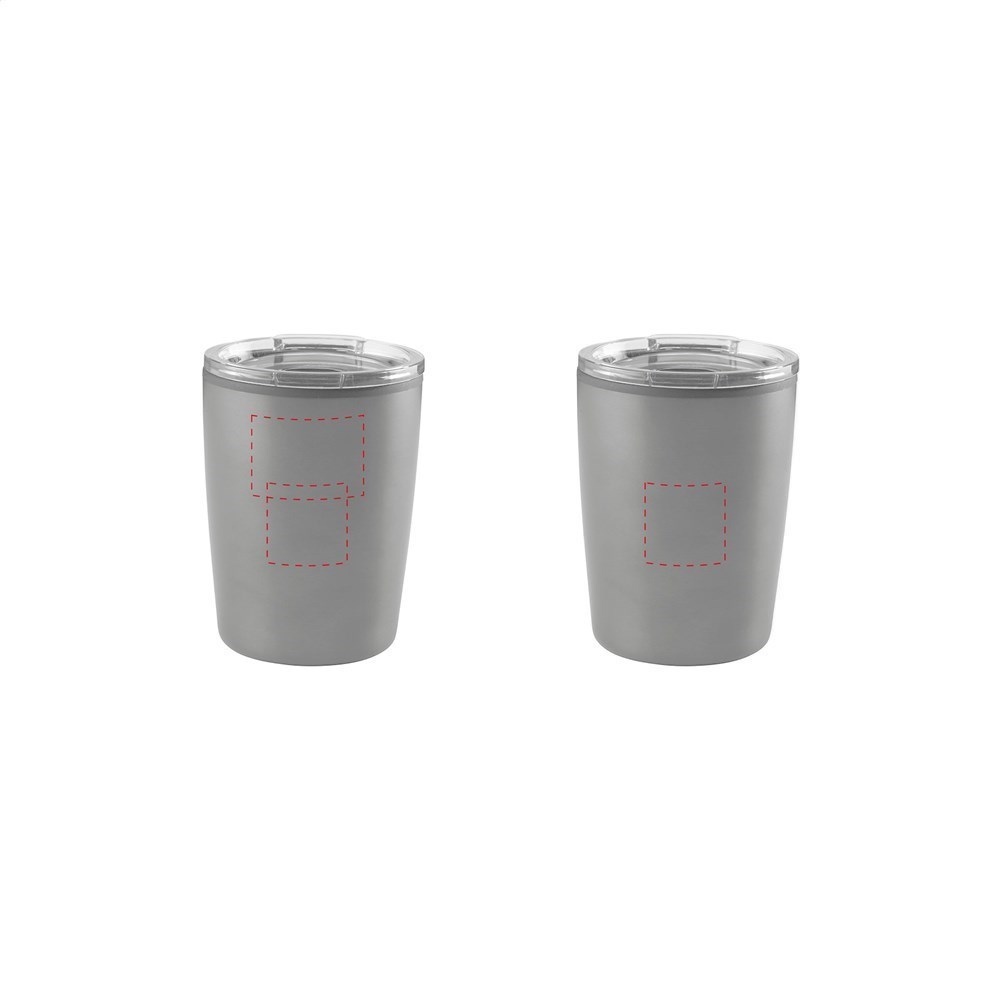 Dubbelzijdige Espresso-to-Go thermosbeker - 170 ml