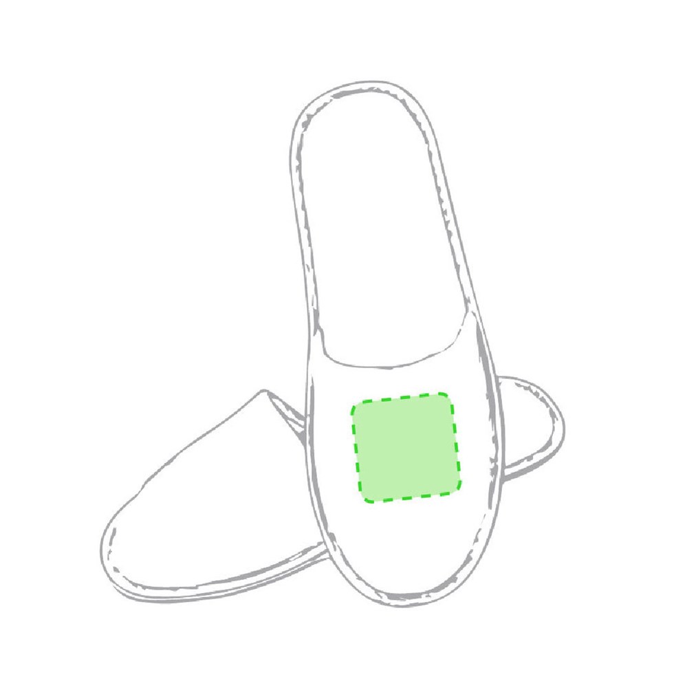 Unisex pantoffels van katoen en polyester | One size
