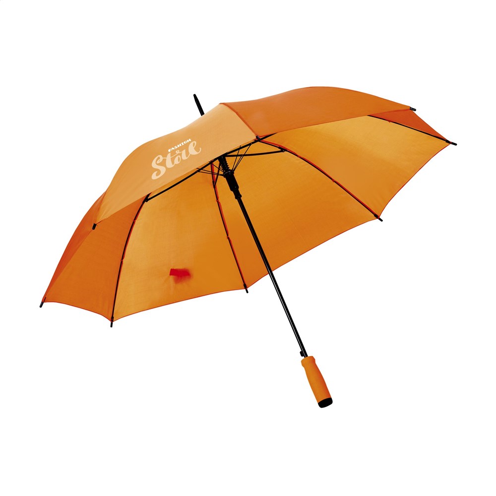 Automatische paraplu met gekleurd handvat - "23,5