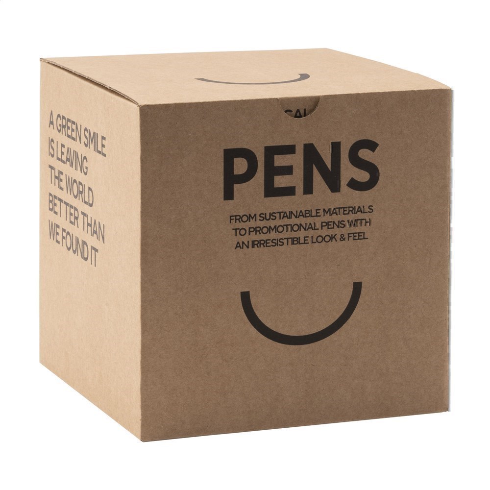 Biologisch afbreekbare pen van gerecycled papier