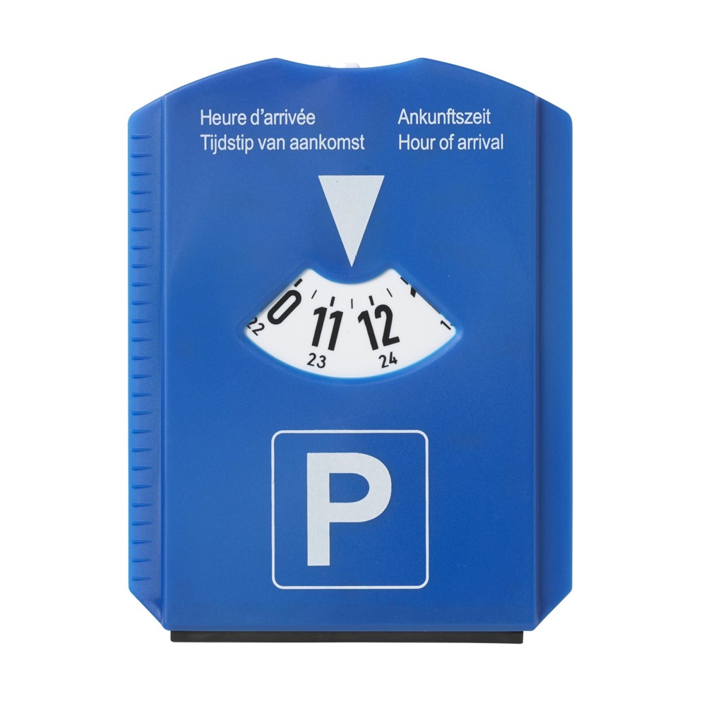 Parkeerschijf van duurzaam kunststof