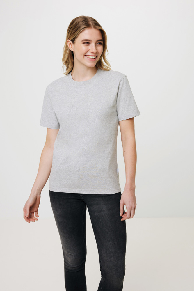 IQONIQ Manuel gerecycled katoen t-shirt ongeverfd