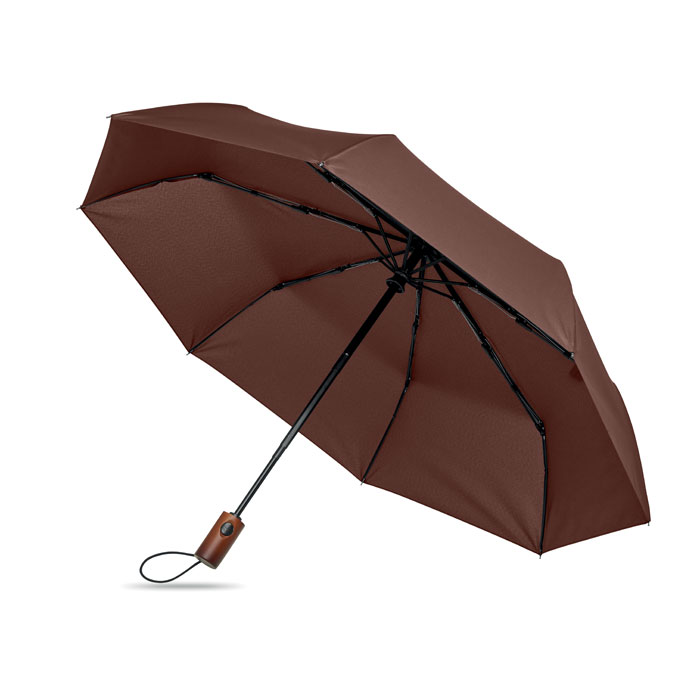 Automatische paraplu met houten greep - "21 inch