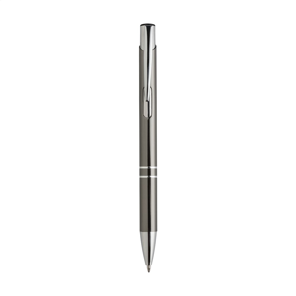 Glanzende aluminium balpen