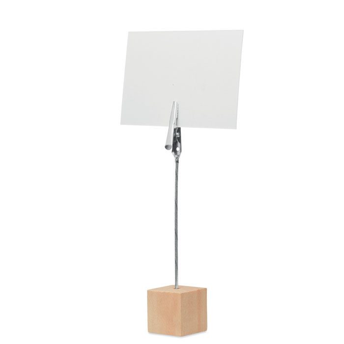 HELLO CLIP - Houten memohouder