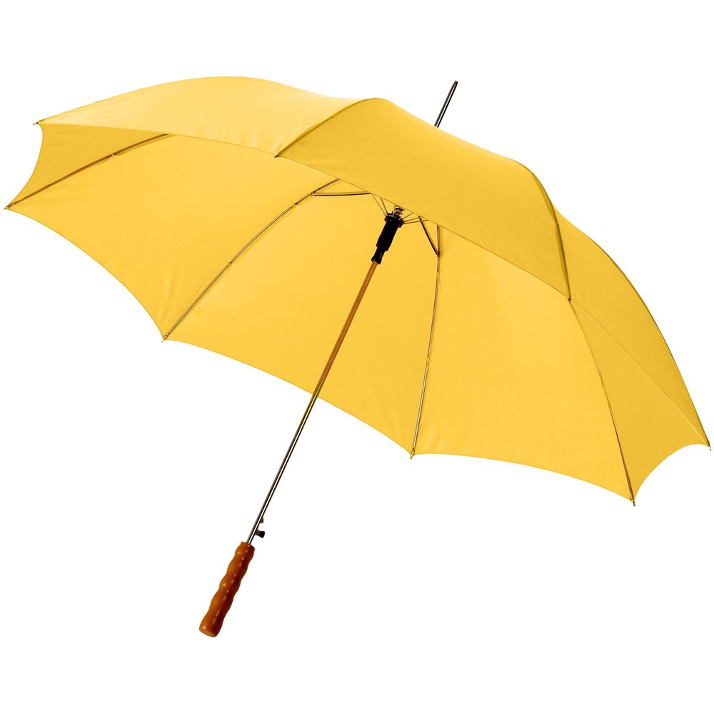 Automatische paraplu met houten handvat - 23"