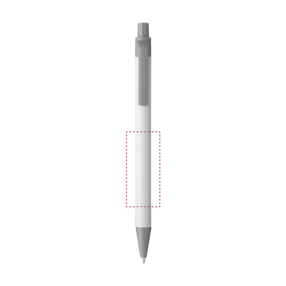Biologisch afbreekbare pen van gerecycled papier