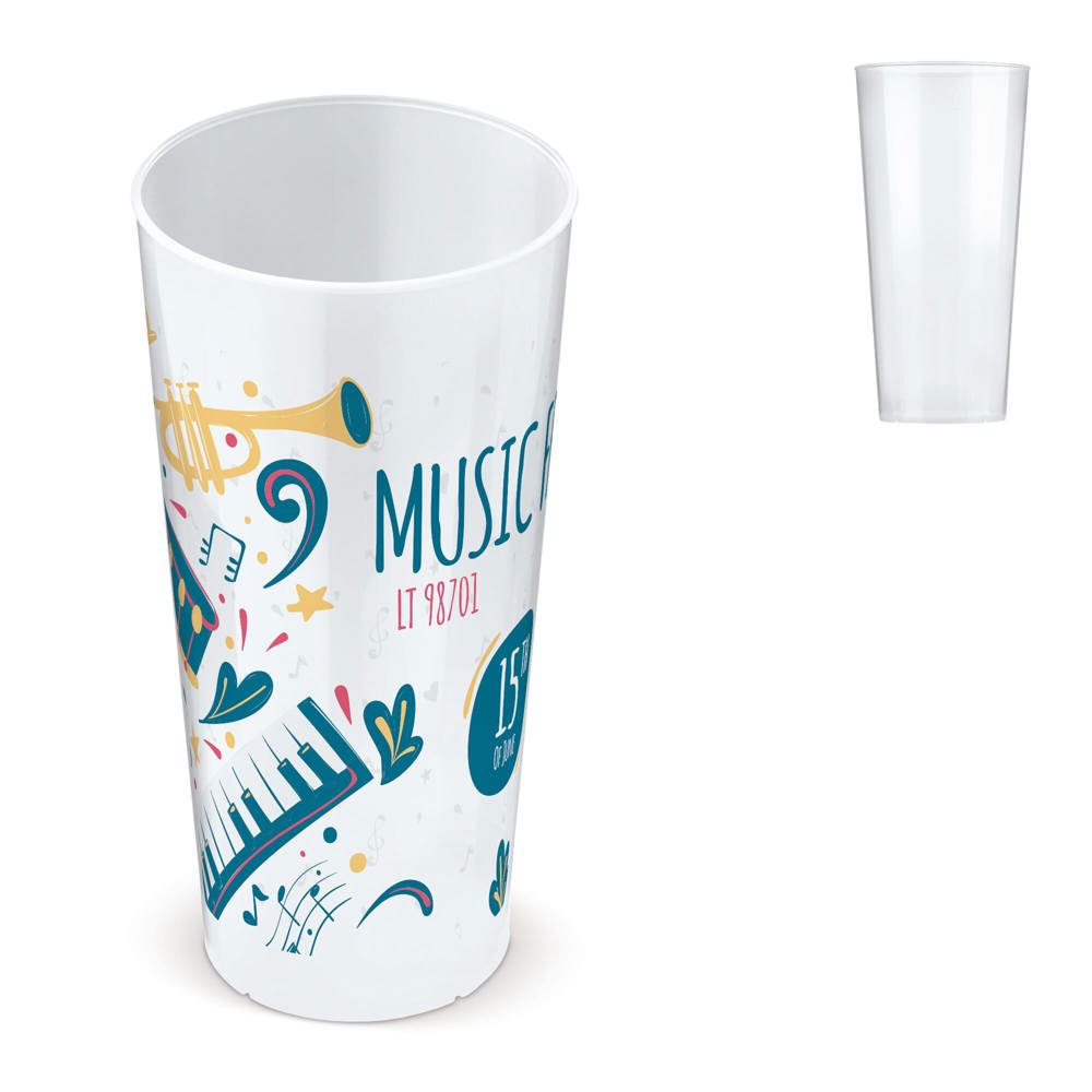 Ecologische cup biomateriaal - 500ml