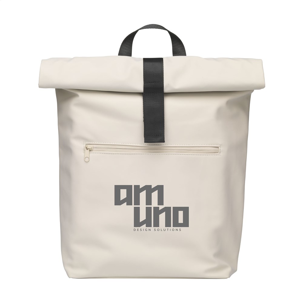 Roll-Top Recycled PU rugzak - 19L
