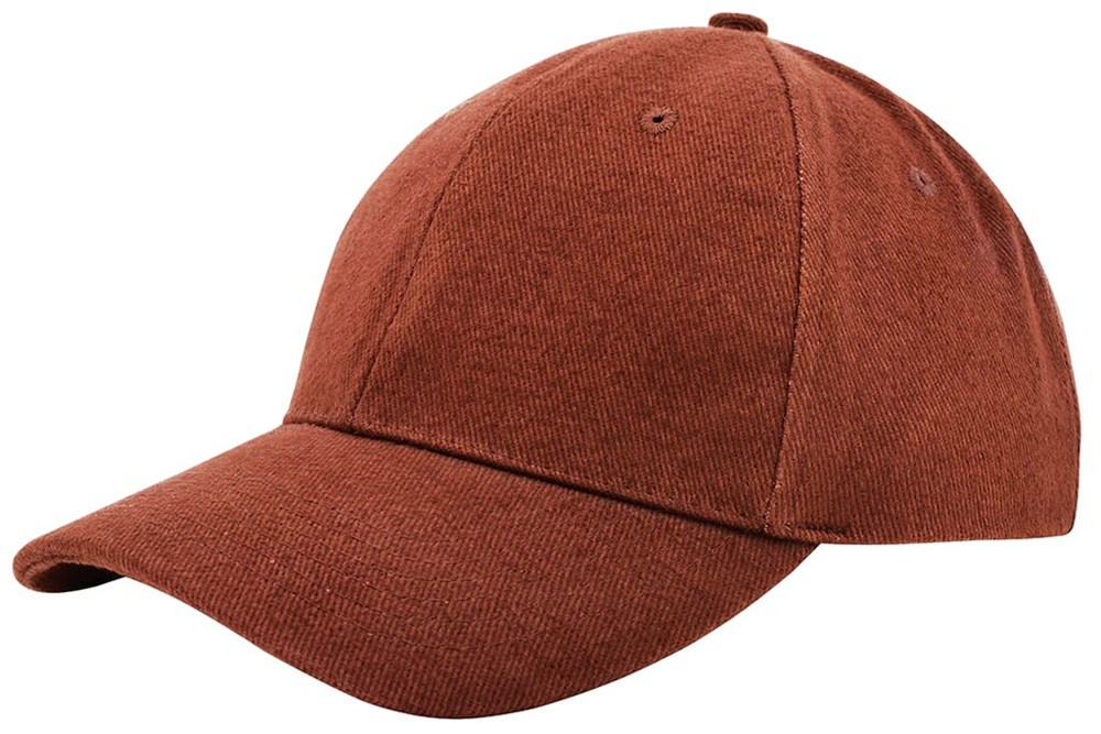 Heavy Brushed cap met borduring