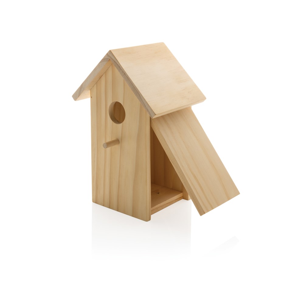 Houten vogelhuisje