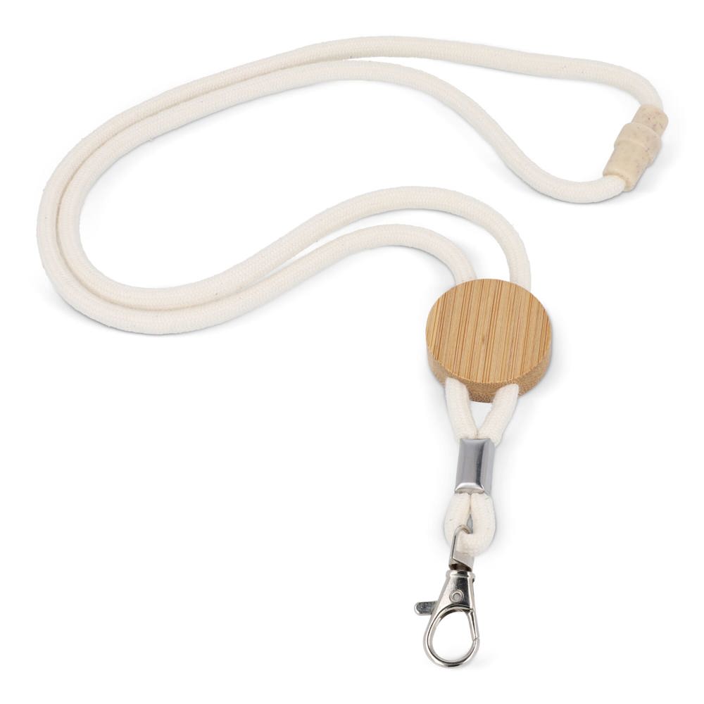 Katoenen lanyard met veiligheidsontgrendeling