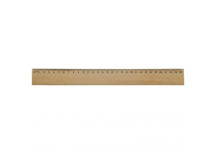 Houten liniaal - 30cm