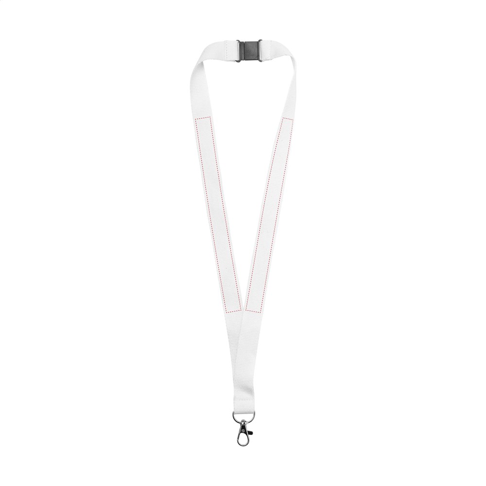 Keycord van organisch katoen - 20 mm