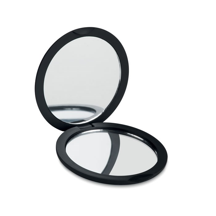 Ronde make-up met rubberen coating