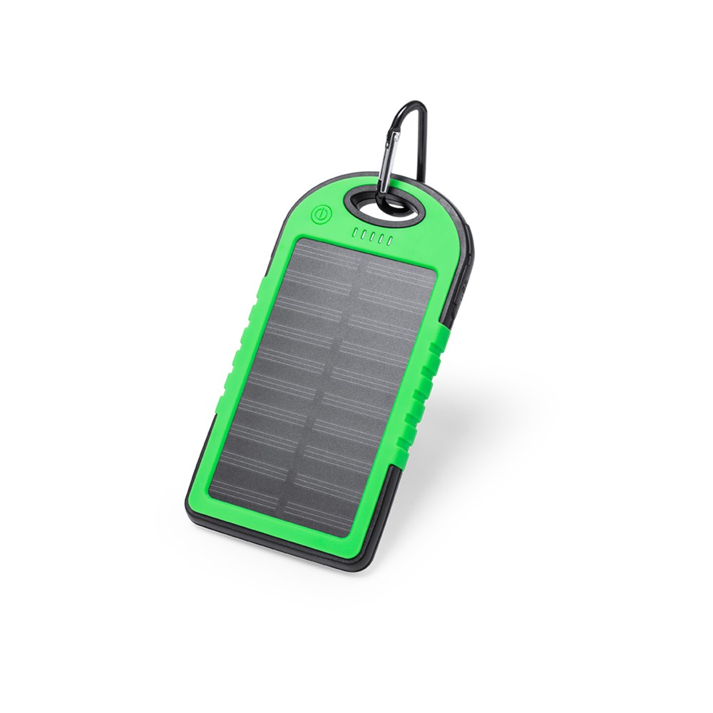 Powerbank  met zonnepaneel - 4000 mAh