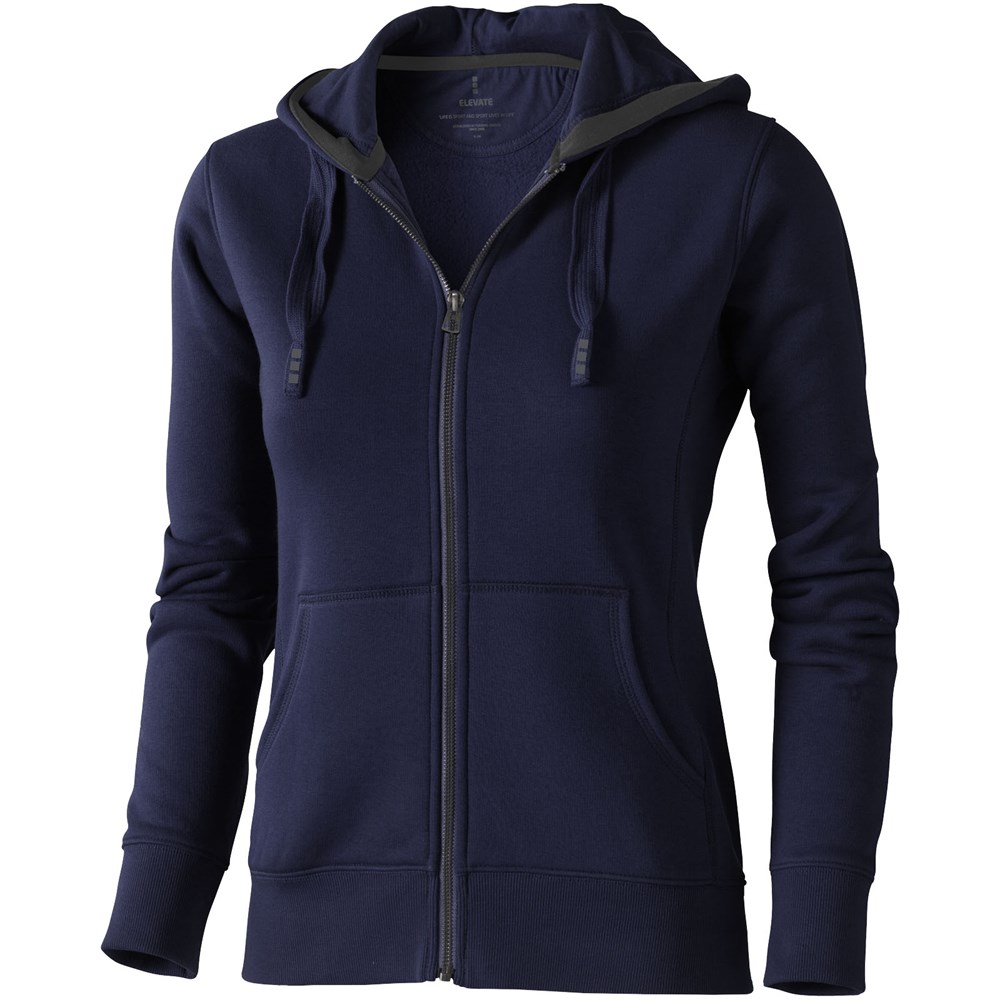 Dames hoodie met ritssluiting