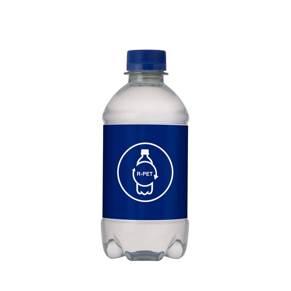 RPET waterflesje met draaidop - 330 ml