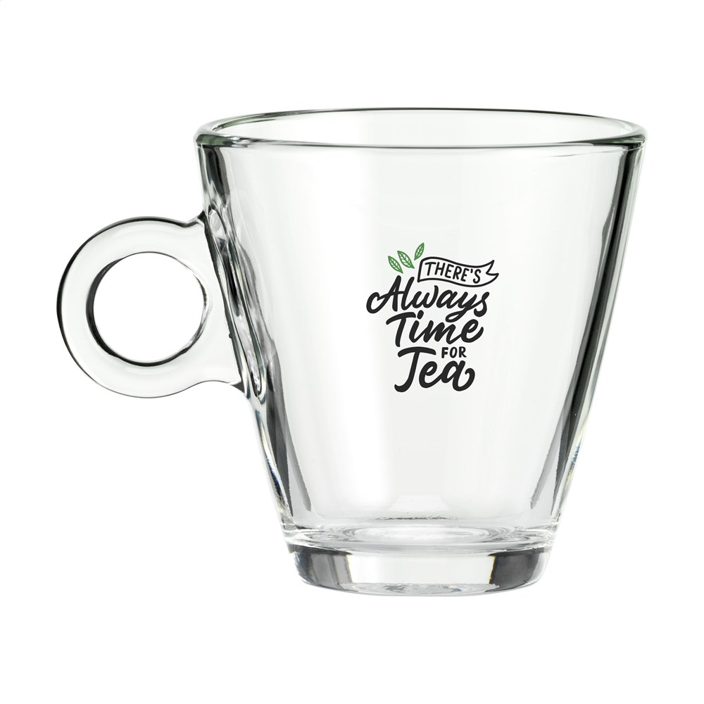 Theeglas met gravering -  320 ml