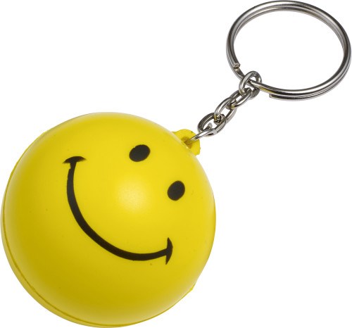 Anti-stress sleutelhanger SMILEY