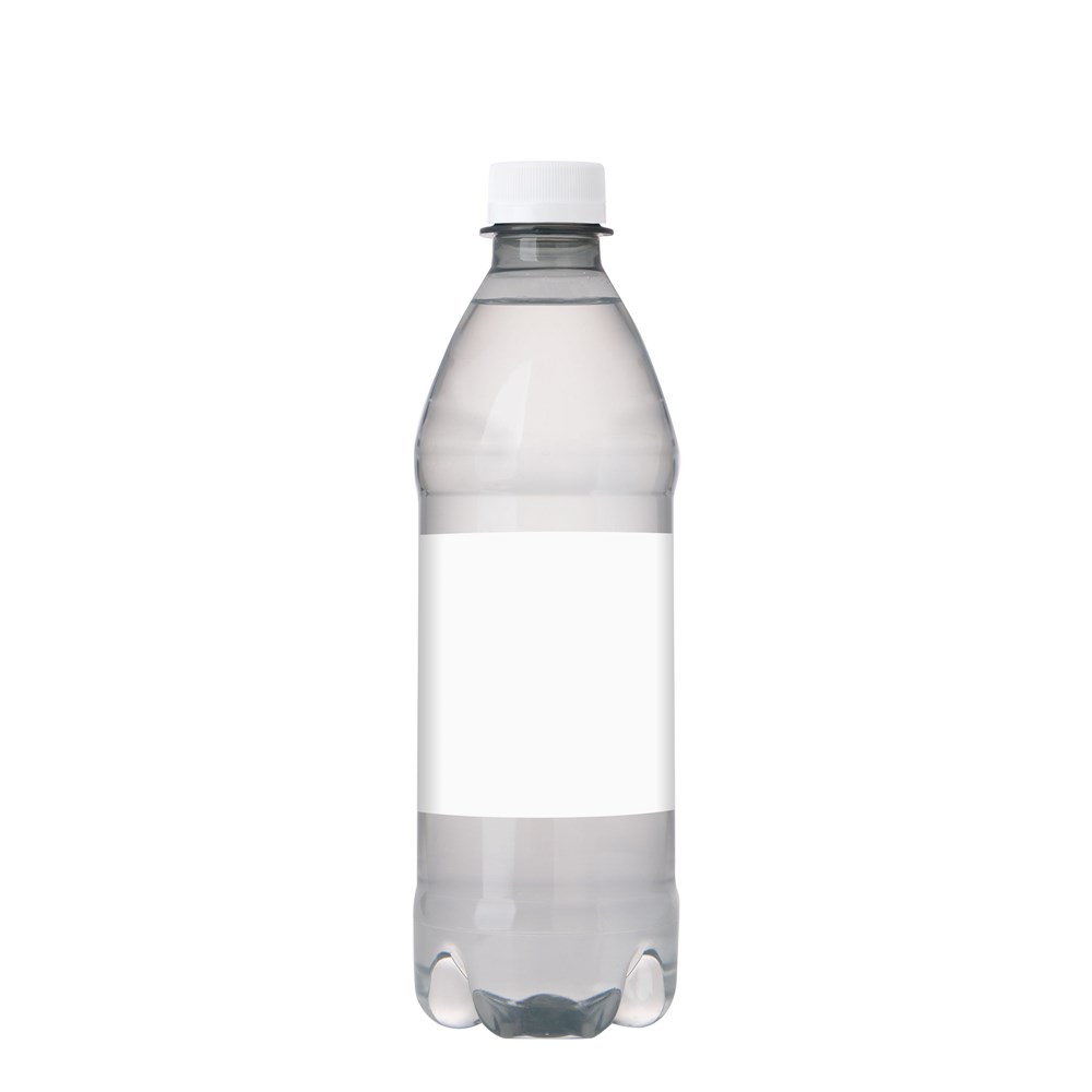 RPET waterflesje met draaidop - 500 ml