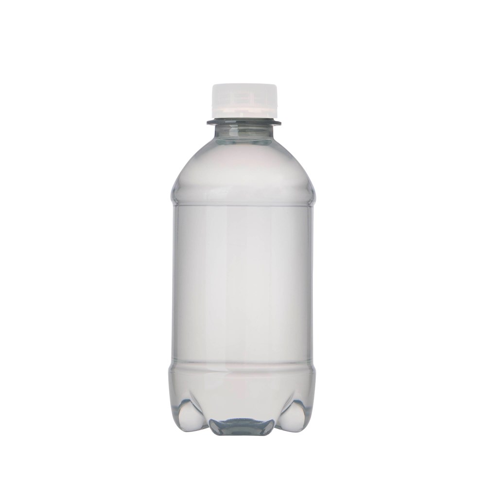 RPET waterflesje met bruisend bronwater - 330 ml