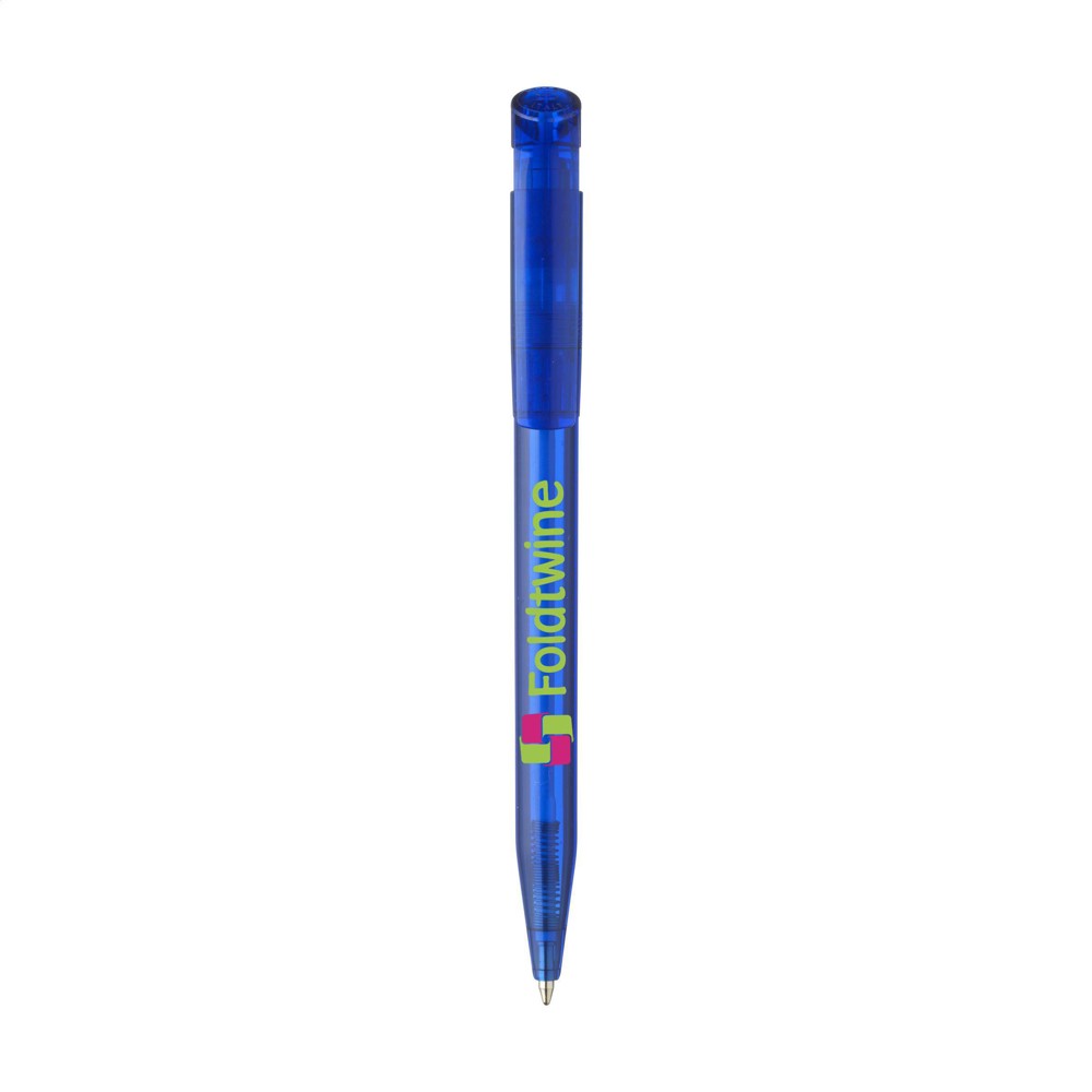 Transparant donkerblauw