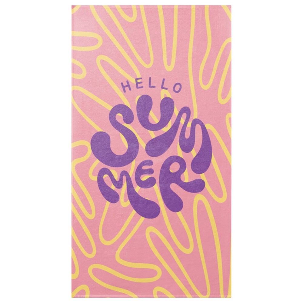 Sophie Muval sublimatie handdoek 140x70 cm, 350 gr/m²