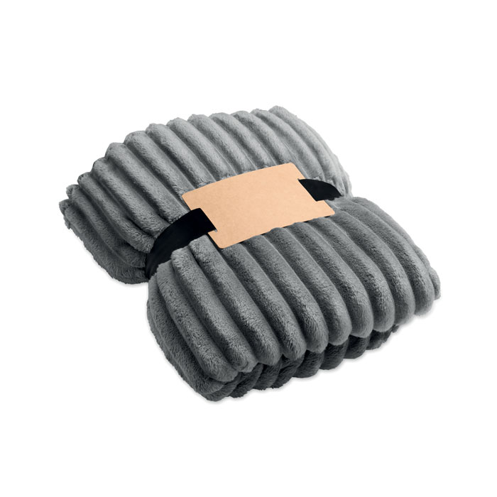RPET fleece deken met patroon - 450 g/m2